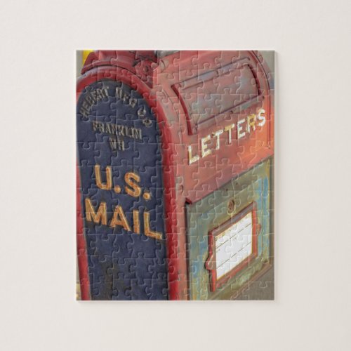 Vintage Mailbox Jigsaw Puzzle