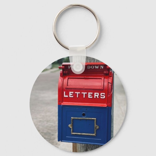 Vintage Mailbox Keychain (Front)