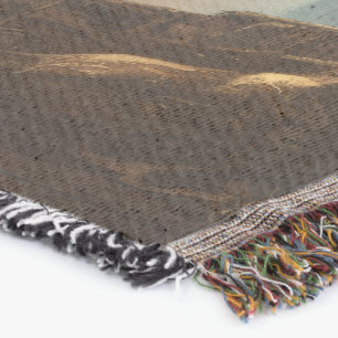 Vintage Majestic Sailing Ship Ocean Voyage Throw B Blanket