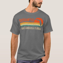 Vintage Make America Florida DeSantis   0       El T-Shirt