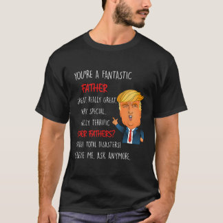 Vintage Make Father's Day Great Again Dad Funny Do T-Shirt