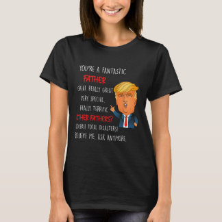 Vintage Make Father's Day Great Again Dad Funny Do T-Shirt