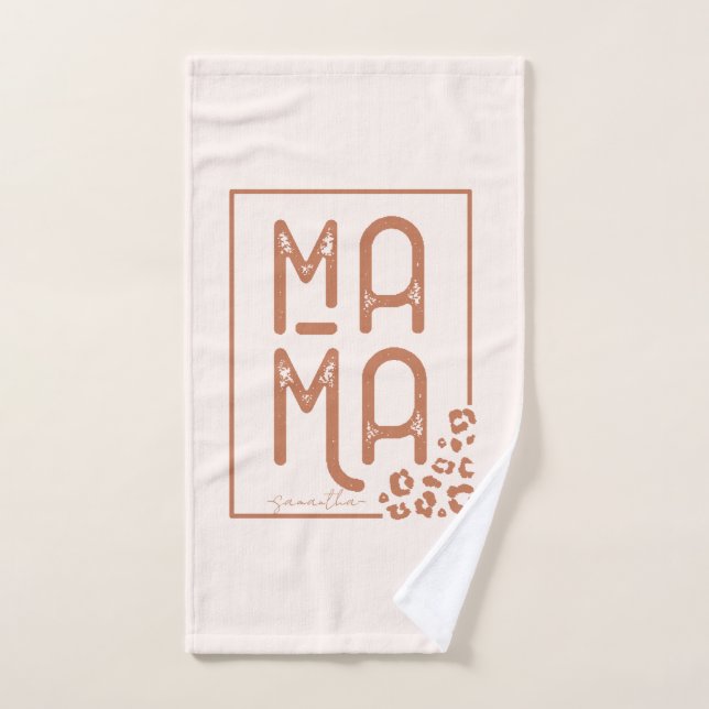 Vintage Mama Bath Towel Set (Hand Towel)