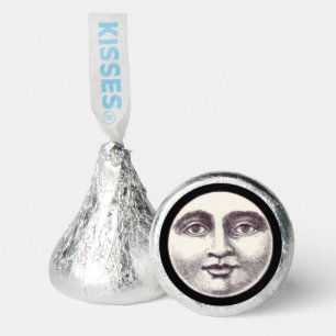 Vintage man in the moon full moon face hershey®'s kisses®