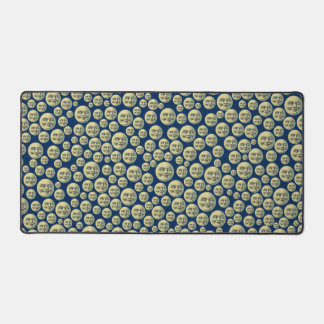 Vintage Man in the Moons Desk Mat