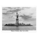 Vintage New York Statue of Liberty 1910 postcard