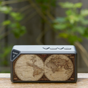 Vintage Map Bluetooth Speaker