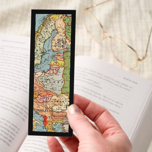 Vintage Map Bookmarks