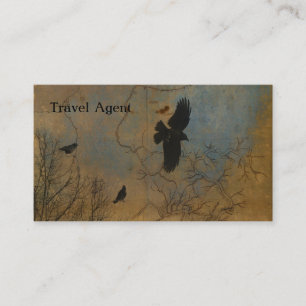 Vintage Map Business Card