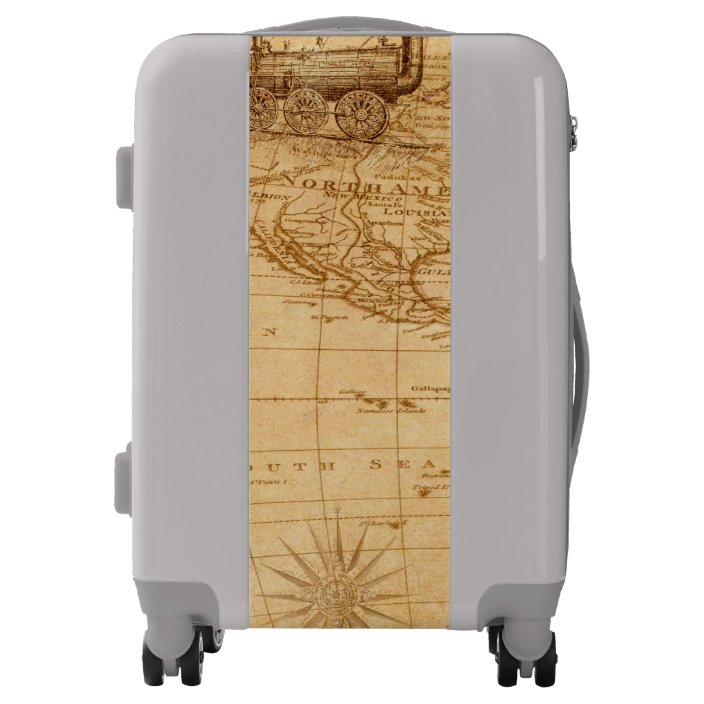 vintage carry on suitcase