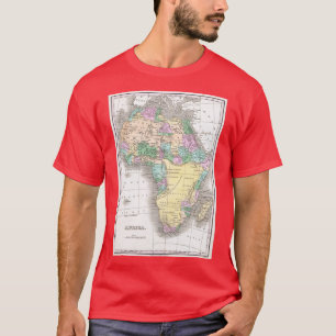 Vintage Map of Africa 1827 T-Shirt