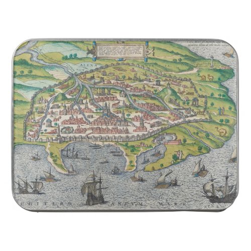 Vintage Map of Alexandria Georg Braun Jigsaw Puzzle