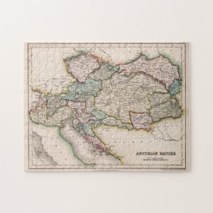 Vintage Map of Austria (1832) Jigsaw Puzzle