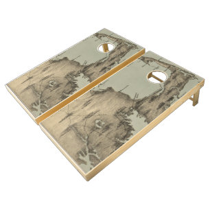 Vintage Map of Cape Cod (1885) Cornhole Set