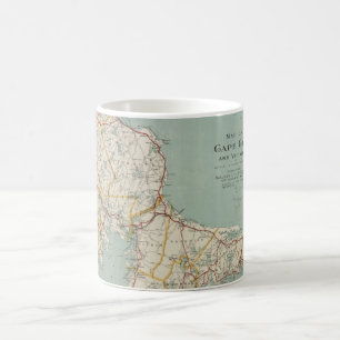 Vintage Map of Cape Cod (1917) Coffee Mug
