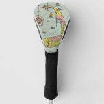 Vintage Map Of Cape Cod Golf Head Cover at Zazzle