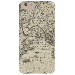 Vintage Map Of Europe and Asia Barely There iPhone 6 Plus Case