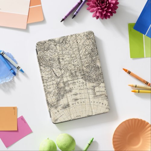 Vintage Map Of Europe and Asia iPad Air Cover