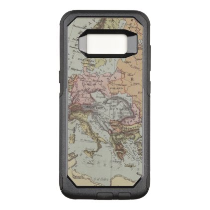 Vintage Map of Europe OtterBox Commuter Samsung Galaxy S8 Case