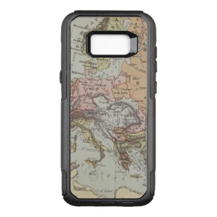 Vintage Map of Europe OtterBox Commuter Samsung Galaxy S8+ Case