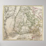 Vintage Map of Finland (1740s) Poster