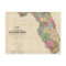 Vintage Map of Florida (1870)