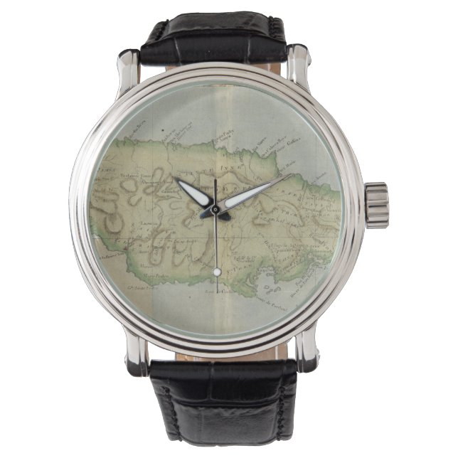 Vintage Map of Jamaica (1780) Watch (Front)
