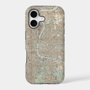 Vintage Map of London (1890) iPhone 17 Case