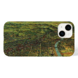 Vintage Map of Los Angeles, California and River Case-Mate iPhone 14 Case