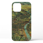 Vintage Map of Los Angeles, California and River iPhone 12 Case