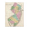 Vintage Map of New Jersey (1827)