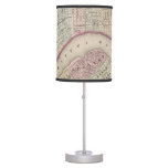 Vintage Map Of New Orleans (1880) Table Lamp at Zazzle