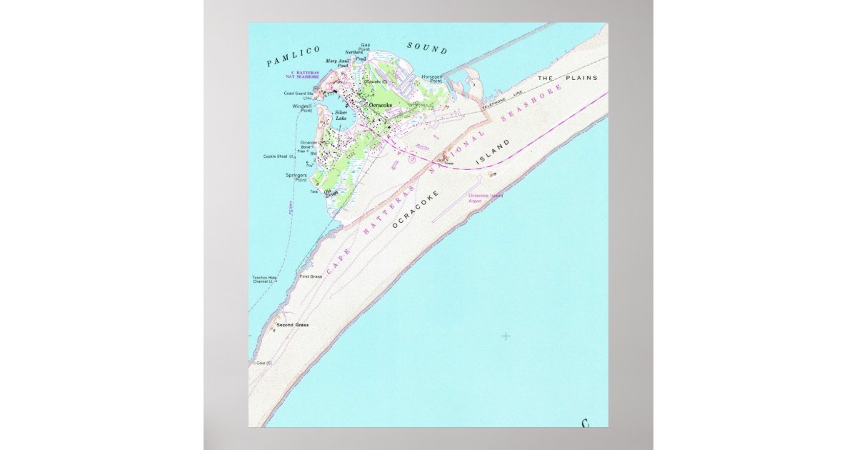 Vintage Map Of Ocracoke North Carolina 1948 Poster Rc5a96dec050b491f996463d3322a3468 398 8byvr 630 ?view Padding=[285%2C0%2C285%2C0]