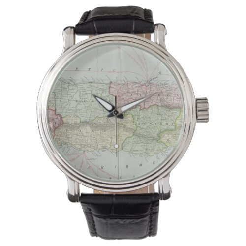 Vintage Map of Puerto Rico 1901 Watch
