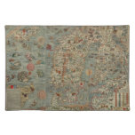 Vintage Map Of Scandinavia Placemat at Zazzle