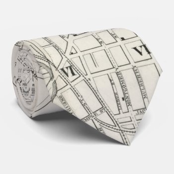 Vintage Map Of Syracuse New York (1873) Tie by Alleycatshirts at Zazzle