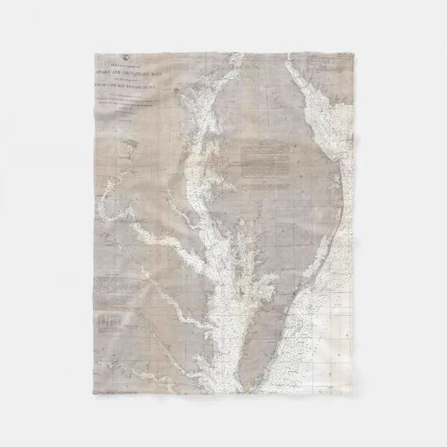Alleycatshirts Map Fleece Blanket