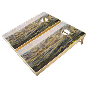 Vintage Map of The Gettysburg Battlefield (1863) Cornhole Set