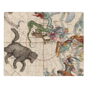 Vintage Map of the North Pole Jigsaw Puzzle