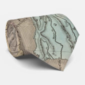 Vintage Map of The Roman Empire (1838) Neck Tie (Rolled)