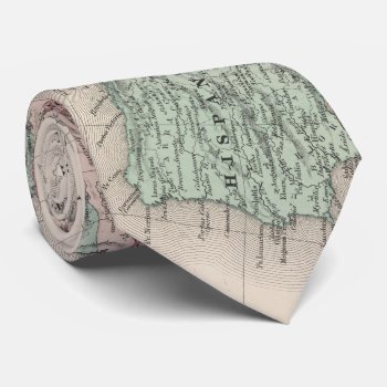 Vintage Map Of The Roman Empire (1870) Neck Tie by Alleycatshirts at Zazzle