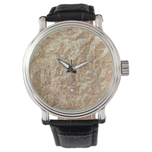 Vintage Map of The White Mountains 1937 Watch