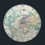 Vintage Map of The World (1801) Dart Board<br><div class="desc">This is a vintage map of the world produced in 1801.</div>
