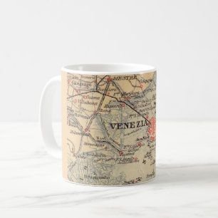 Vintage Map of Venice - Venezia Coffee Mug