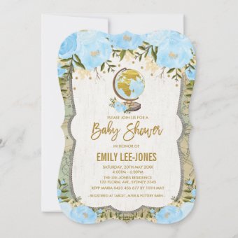 Vintage Map Travel Baby Boy Shower Invitation R2ae865be52e544b0a0be2d69db76c67e Tcv36 340 