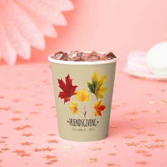 Vintage maple leaves no2 -  Friendsgiving 