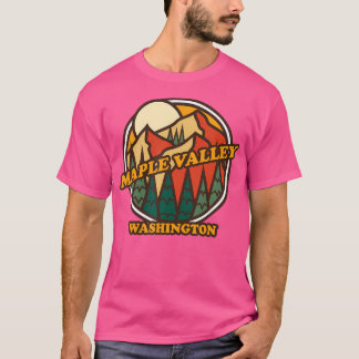 Vintage Maple Valley Washington Mountain Hiking So T-Shirt