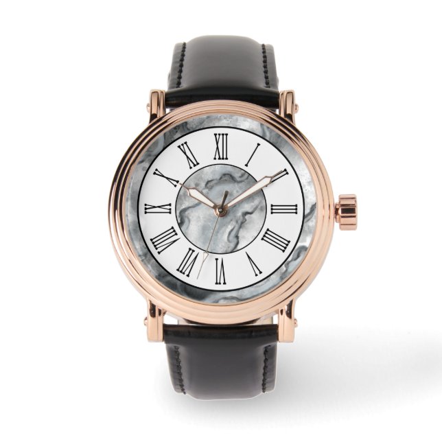 Vintage Marble Pattern Watch  (Front)