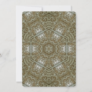 Vintage Marble Texture Wedding Invitation