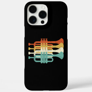 Vintage Marching Band Trumpet Player Retro Design iPhone 16 Pro Max Case